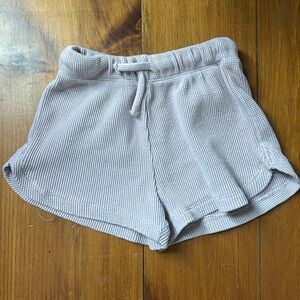 Zara waffle shorts